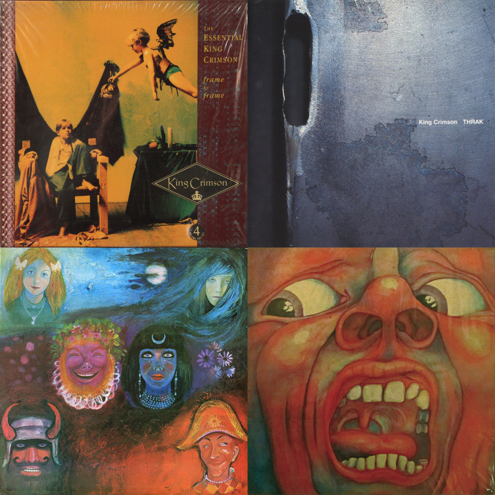 Crimson album. Группа King Crimson. Альбомы группы Кинг Кримсон.